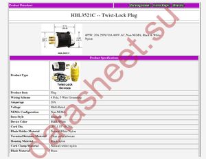 HBL3521C datasheet  